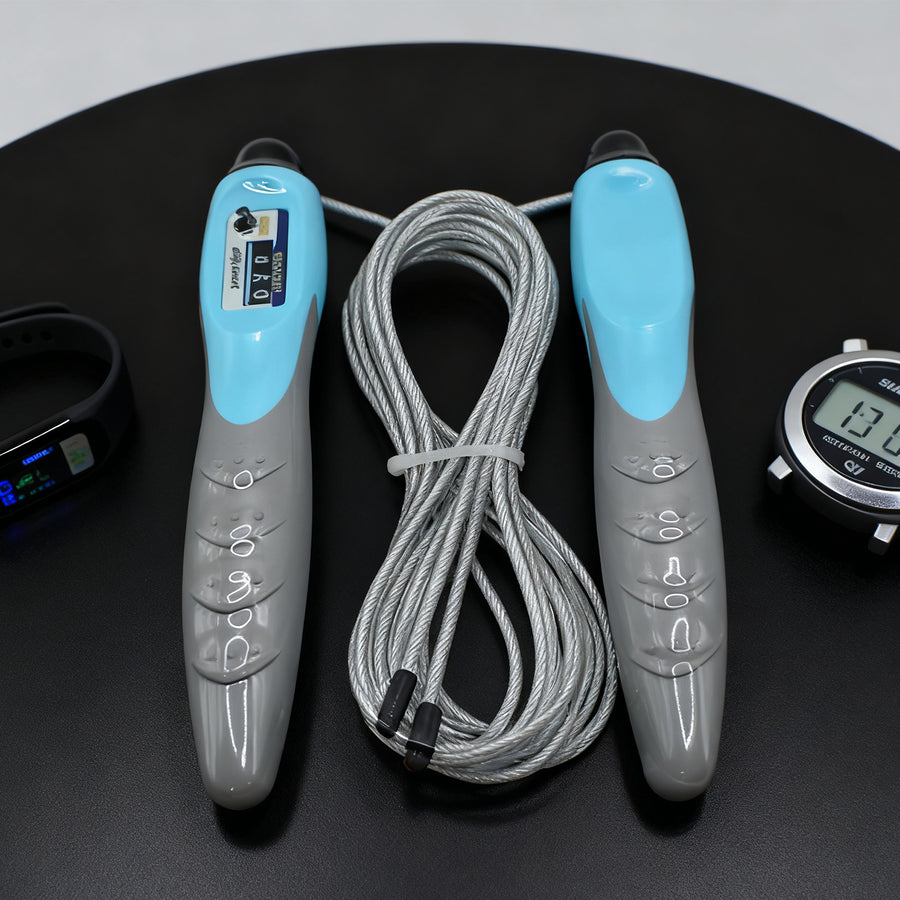 Adjustable Jump Rope with Digital Counter – Anti-Slip Handles for Fitness & Workout