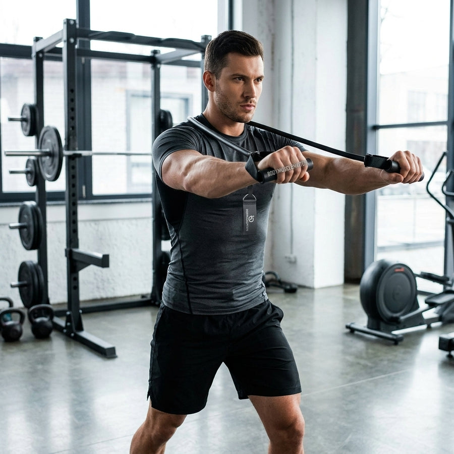 Resistance Exercise Tubes with Handles
