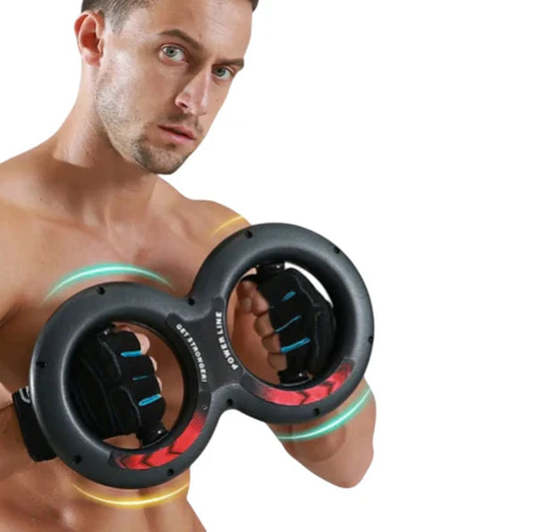 Black Gym Multifunctional Hand and Forearm Trainer, Gripper Exerciser Strengtheners