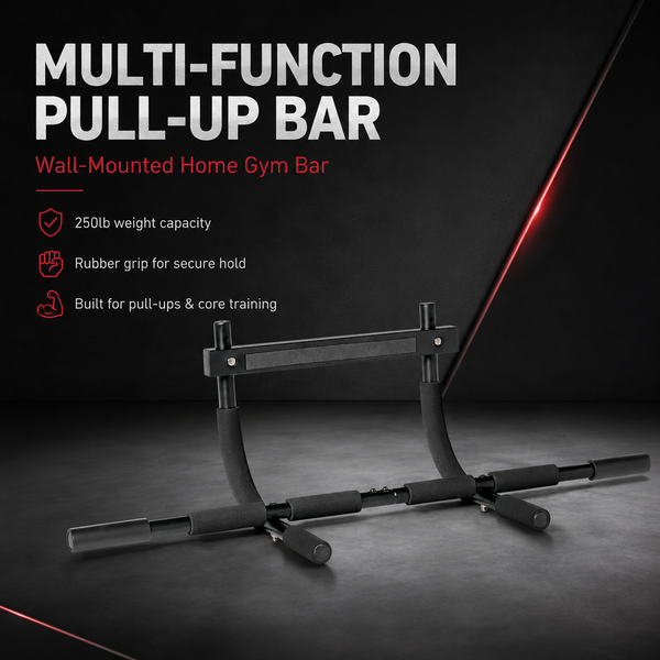 Multi-Function Pull-Up Bar, 250lb Capacity