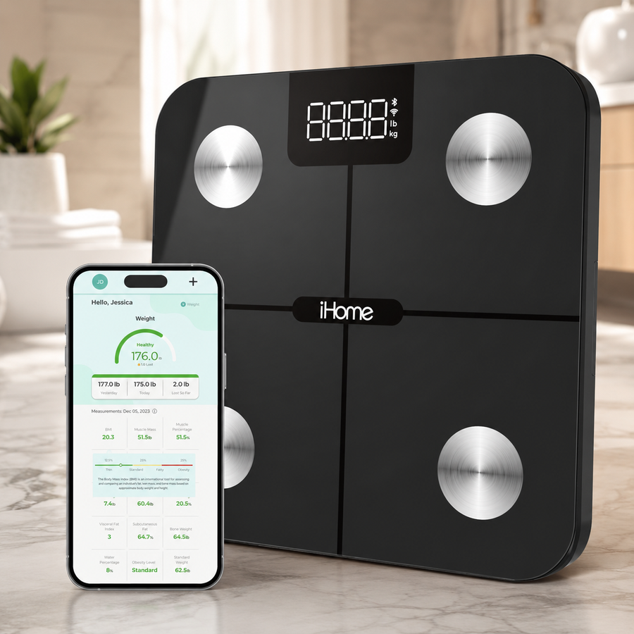 Smart Body Fat Scale with WiFi, BMI & Muscle Tracking
